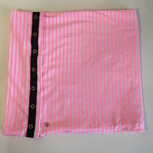 Lululemon Vinyasa Scarf Classic Stripe Pink & White